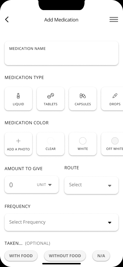 add medicine