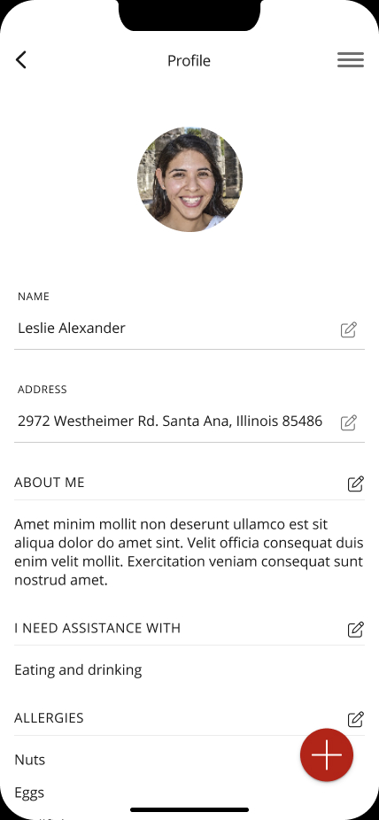 patient profile