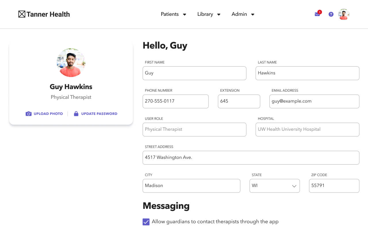 User Profile