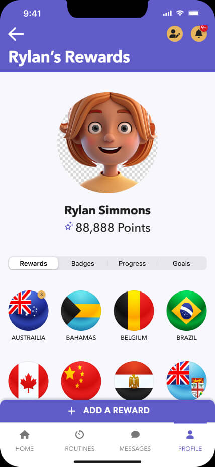 rewards page